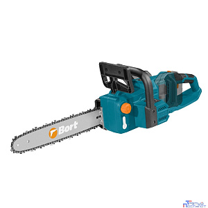 Bort BKS-4014 Цепная пила аккумуляторная,  {36В Li-Ion, Makita 18V LXT,  шина 355мм, Бесщеточный, Шаг цепи, дюйм 3/8, холостого хода, об/мин 0-6000, вес 3,97 кг, БЕЗ АКБ И ЗУ} [93418507]