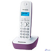 Panasonic KX-TG1611RUF (сиреневый) {АОН, Caller ID,12 мелодий звонка,подсветка дисплея,поиск трубки}