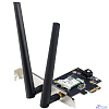 ASUS PCE-BE6500 Беспроводной трехдиапазонный PCI Express адаптер BE6500 + Bluetooth 5.4, внешняя съемная антенна, Wi-Fi 7 (be)