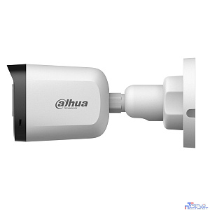DAHUA DH-HAC-B1A21P-U-IL-0280B Уличная цилиндрическая HDCVI-видеокамера 2Мп; CMOS; объектив 2.8мм; BNC (переключаемый HDCVI/TVI/AHD/CVBS); ИК до 30м, Led 20м; IP67; пластик
