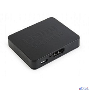 Cablexpert DSP-2PH4-03 Разветвитель HDMI Cablexpert DSP-2PH4-03, HD19F/2x19F, 1 компьютер => 2 монитора, Full-HD, 3D, 1.4v