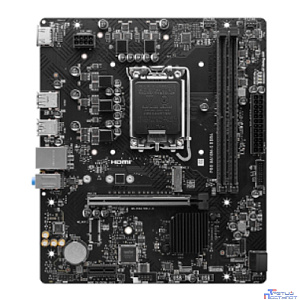 MSI PRO H610M-S DDR4 H610, LGA1700, 2*DDR4, 1*PCIEx16, 1*PCIEx1, 1*M.2, 2*USB3.2Gen1, 4*USB2.0, 2*SATA3.0, 1G, HDMI, M-ATX, RTL