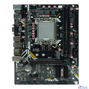 AFOX IH610D4-MA5-V4 (Socket 1700, mATX, 2*DDR4(64Gb), VGA/HDMI, 3*SATA3, 1*M.2, 1*PCIEx16/1*PCIEx1,  2*USB 2.0, 2*USB 3.0, 2 x PS/2,  LAN 1*1G) RTL