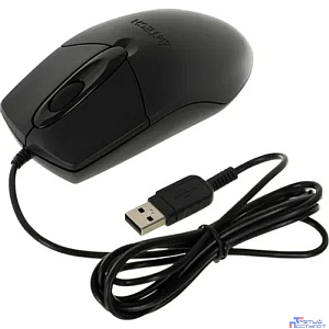A-4Tech Мышь OP-720 (черный) USB, пров. опт. мышь, 2кн, 1кл-кн [513289]