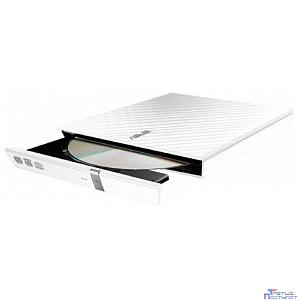 ASUS White Slim Ret. Karim Rashid Collection SDRW-08D2S-U LITE, USB, Белый 90-DQ0436-UA221KZ