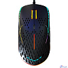 Мышь игровая HIPER Aero A-2 Black USB {5000/10 000DPI, 8 кнопок, USB кабель 1.8м, Черный}