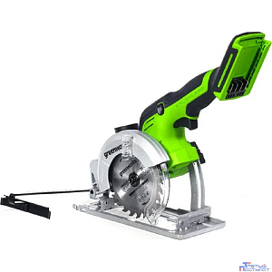 GreenWorks G24MCS Циркулярная мини пила аккумуляторная, 24V, бесщеточная, без АКБ и ЗУ [1501207]