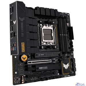 ASUS TUF GAMING B650M-PLUS (Socket AM5, mATX, 4xDDR5(128GB), DP/HDMI, 2xPCIe 4.0x16/2xPCIe 4.0, 1xLAN (2.5GbE), 4xSATA 6Gb/s, 3xM.2, 1xType-C, 3xUSB 3.2, 4xUSB 2.0)