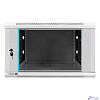Exegate EX298600RUS Шкаф телекоммуникационный 19" настенный 6U ExeGate EC-WM-6U.600.G.GREY (19”, 6U, 600x600x370mm (ШхГхВ), передняя дверь закаленное стекло, съемные боковые панели, пыле- и влагозащит