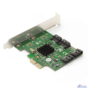 Exegate EX290924RUS Контроллер ExeGate EXE-502 (PCI-E 2.0, SATA3 RAID, 4 int.)