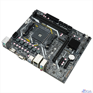 AFOX A520D4-MA5-V2 (Socket AM4, mATX, 2*DDR4(64Gb), VGA+ HDMI, 4*SATA3, 1*M.2, 1*PCIEx16/2*PCIEx1, 2*USB 2.0, 4*USB 3.0, 1 x PS/2, LAN 1*1G) RTL