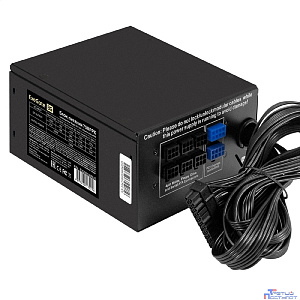 Exegate EX292336RUS-S Блок питания 750W ExeGate 750PPX (ATX, APFC, SC, КПД 80% (80 PLUS), 14cm fan, 24pin, 2x(4+4)pin, 6xPCI-E, 8xSATA, 4xIDE, Cable Management, RTL, black, кабель 220V с защитой от вы