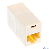 Gembird Соединитель TA350/1 {Модуль RJ-45F/RJ-45F проходной, кат. 5e (VTE7713, TA350/1)}