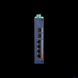 DAHUA DH-CHS4206-4GT-60 4-портовый гигабитный PoE коммутатор с функцией облачного управления  4 RJ45 10/100/1000Мбит/с (PoE/PoE+/Hi-PoE), 2 SFP 1000Мбит/с (uplink)