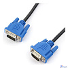 Кабель VGA Pro Cablexpert CC-PVGA-1.8M, 15M/15M, 1.8м, экран, феррит.кольца, пакет