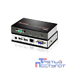 ATEN CE700A-(D(AT-G) Удлинитель, SVGA+KBD+MOUSE USB ATEN, 150 метр., HD-DB15+USB A-тип, Female, c KVM-шнуром USB 1.8м, Б.П. 220> 5.3V