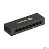 Exegate EX298690RUS Коммутатор неуправляемый ExeGate EDES-1008D (8-портовый UTP 10/100Mbps, металлический корпус, с функцией энергосбережения (EEE), настольный/настенный)