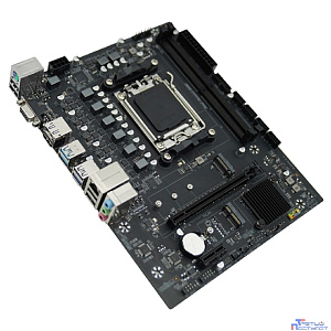 AFOX B650D5-MA-V2 (Socket AM5, mATX, 2*DDR5(64Gb), VGA+ HDMI+DP, 4*SATA3, 1*M.2, 1*PCIEx16/1*PCIEx1, 5*USB 2.0, 2*USB 3.0, 1 x PS/2, LAN 1*1G, RTL)