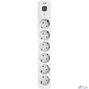 PowerCom Сетевой фильтр Powercom SP-06W 5,0 м 5.0м (6 розеток) белый/серый (коробка) (1928700)