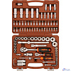 Ombra OMT94S12 Набор инструмента универсальный 1/4", 1/2"DR с головками торцевыми 12-гранными 1/2"DR, 94 предмета