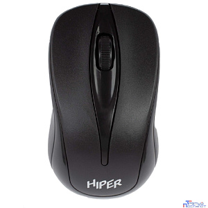 Мышь HIPER беспроводная HOMW-061 {1000dpi, черный, USB, 4кнп}