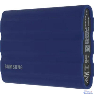 Samsung Portable SSD 2TB T7 Shield <MU-PE2T0R/EU> синий (USB3.2 Gen2, up to 1050/1000Mbs, 3D TLC,