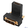 Rexant (17-6812) Переходник поворотный, штекер DVI-D - гнездо HDMI