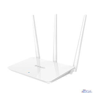 TENDA F3 Wi-Fi маршрутизатор стандарта N300 3 внешние антенны 5dBi, 1-port 10/100Mbps WAN, 3-ports 10/100Mbps LAN