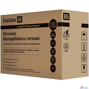 Exegate EP212516RUS ИБП Exegate Power Back BNB-800 <800VA, Black, 2 евророзетки>