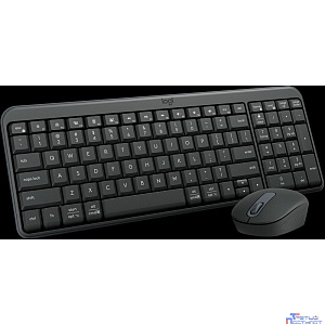 920-013853 Logitech Клавиатура + мышь MK250 оригинальная заводская гравировка RU/LAT
