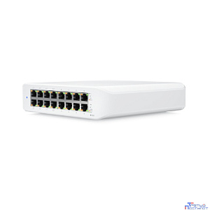 UBIQUITI USW-LITE-16-POE PoE-коммутатор, 16х 1G RJ45, раздача 45 Вт
