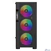 XASTRA Корпус A302 4FRGB Black ATX/Mesh/ tempered glass / 4x120mm FC120-FRGB fans/ A302-BK-FC120FRGB-4F-GL