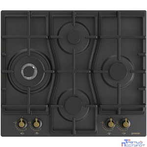 Gorenje GW6D42CLB Газовая варочная поверхность, черный