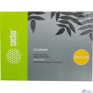Cactus 101R00474  Блок фотобарабана CS-DR3260 для Xerox Phaser 3052/3260 WC 3215/3225, 10K