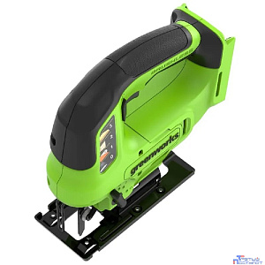 Greenworks GD24JS90 Лобзик 24V, бесщеточный, 90 мм, 0-3000/мин,LED, без АКБ и ЗУ [3601707]