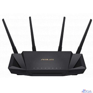ASUS RT-AX58U Роутер беспроводной4 LAN, 1000 Мбит/с, 4 (802.11n), 5 (802.11ac), 6 (802.11ax), 1 x USB 3.1, 3G, 4G/LTE, IPv6