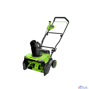 Greenworks GD40STX2 Снегоуборщик аккумуляторный, 40V, 51 см, с 1хАКБ 5 Ач и ЗУ [2603407UG]
