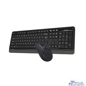 A-4Tech Клавиатура + мышь A4Tech Fstyler FG1012 клав:черный/серый мышь:черный USB беспроводная Multimedia [1599033]