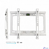 Kromax IDEAL-5W white, Кр. стал. наст. для TV 15"-47", max 35 кг, 0 ст св., от ст. 20 мм, max VESA 200x200 мм.