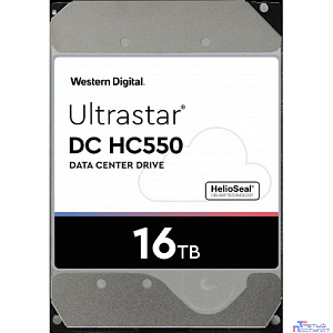 16Tb WD Ultrastar DC HC550 {SATA 6Gb/s, 7200 rpm, 512mb buffer, 3.5"} [0F38462/0F38468/WUH721816ALE6L4]