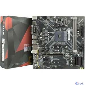 AFOX B450D4-MA5-V2 (Socket AM4, mATX, 2*DDR4(32Gb), VGA+ HDMI, 4*SATA3, 1*M.2, 1*PCIEx16/1*PCIEx1, 2*USB 2.0, 2*USB 3.0,  2 x PS/2, LAN 1*1G) RTL