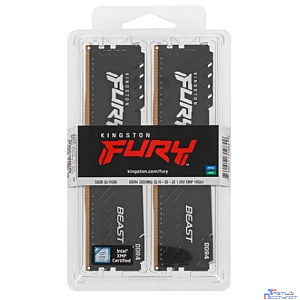 Kingston DDR4 DIMM 32GB Kit 2x16Gb KF432C16BBK2/32 PC4-25600, 3200MHz, CL16