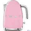 SMEG KLF03PKEU Чайник электрический, розовый