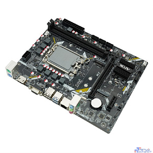 AFOX IH610D4-MA5-V4 (Socket 1700, mATX, 2*DDR4(64Gb), VGA/HDMI, 3*SATA3, 1*M.2, 1*PCIEx16/1*PCIEx1,  2*USB 2.0, 2*USB 3.0, 2 x PS/2,  LAN 1*1G) RTL