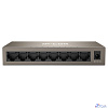 IP-COM G1008M Коммутатор неуправляемый, 8 портов, 8x1 Гбит/с, настольный, металлический