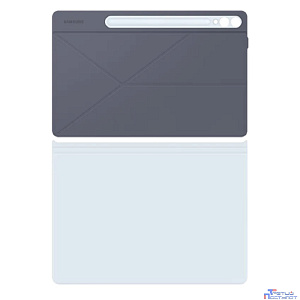 Samsung для Samsung Galaxy Tab S9+/S9 FE+/S10+ Smart Book Cover поликарбонат/полиуретан голубой (EF-BX810PLEGRU)