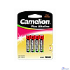 Camelion LR03 Plus Alkaline BL-4 (LR03-BP4, батарейка,1.5В) (4шт. в уп-ке)