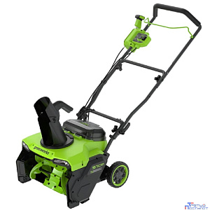 Greenworks GD40STX2 Снегоуборщик аккумуляторный, 40V, 51 см, бесщеточный, без АКБ и ЗУ [2603407]