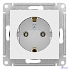 Systeme electric ATN000143 ATLASDESIGN РОЗЕТКА с заземлением, 16А, механизм, БЕЛЫЙ