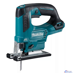 Makita JV103DZ Лобзик ак б\щет,в\рук,{10.8В,Li-ion(слайд),800-3000\м,х-23мм,рез-90мм,2кг,кор,пилка,3-маятн,б\ак,з\у}